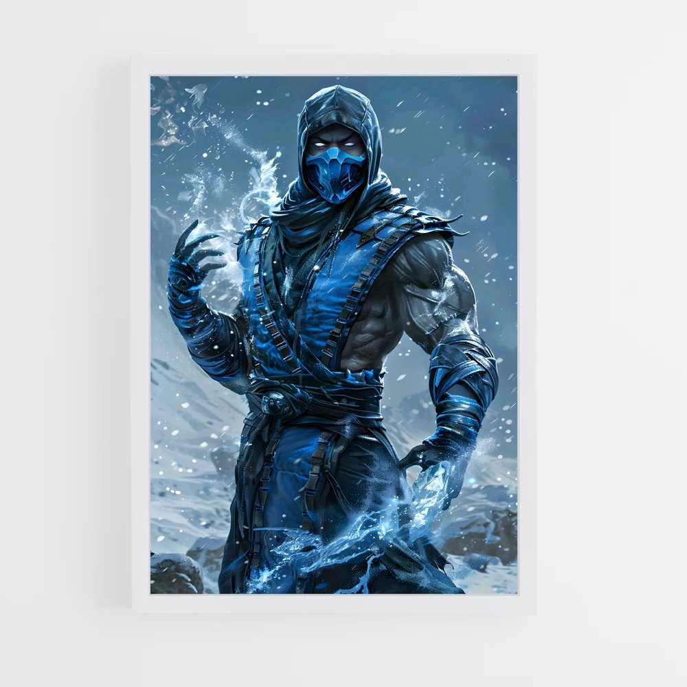 Poster Hiver Glacial – affiche Mortal kombat (vue 3)